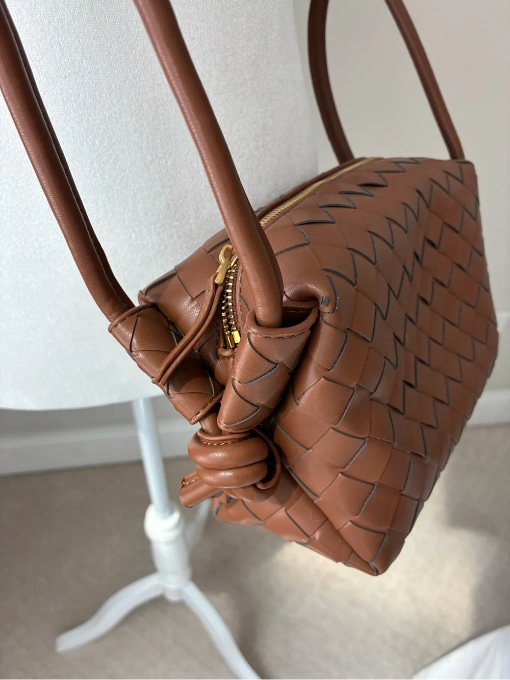 Anthropologie woven leather